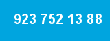 923 752 13 88 923 752 13 88